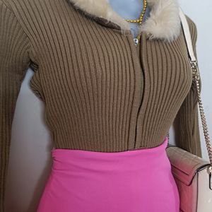 Korean Fur Top