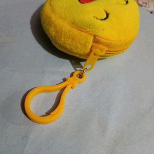 Small Pouch Bag Keychain