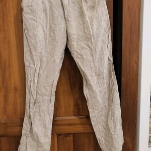 Linen Pants Beige /cream