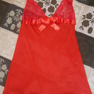 Romantic Babydoll Dress With 1surprise Gift