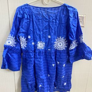 Short Blue Tunic