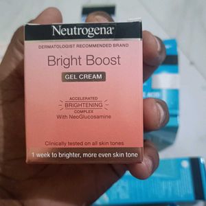 Neutrogena Bright Boost Gel Face Cream