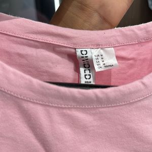 H&M basic cropped top