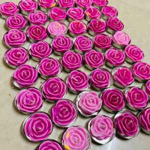 Rose Tlight Candles For Diwali