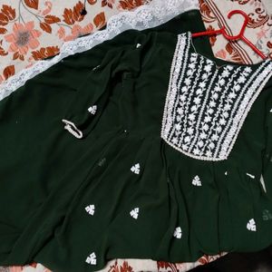 green Suit For Women Girls