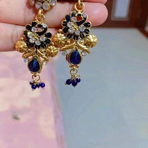 Royal Blue Gold Plated Set