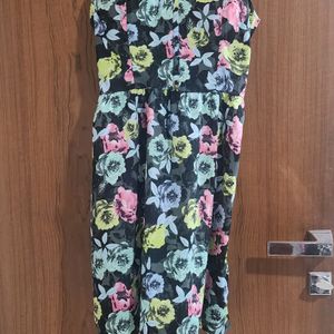 Padded Floral Women’s Dress