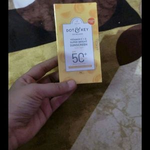Dot Nd Key Sunscreen New Sealed Pack Product