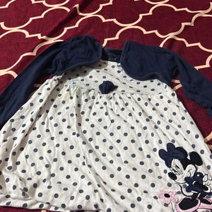 Overcoat Type Kids Frock