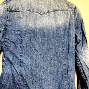 Blue Shaded Denim Shirt