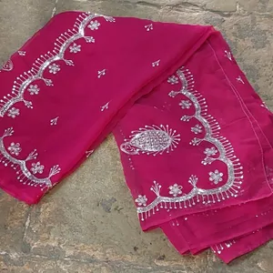 Rani Pink Darbari Saree