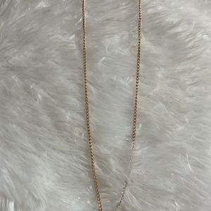 Drop Diamond Rose Gold Neckchain