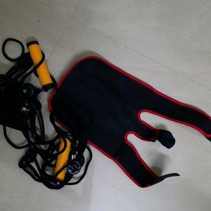 Knee Belt And Indoor Gym Equipment