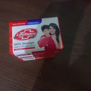 4 Lifebuoy Soap + 1Free