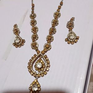 Necklace Set With Earrings