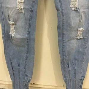 Funky Blue boyfriend jeans