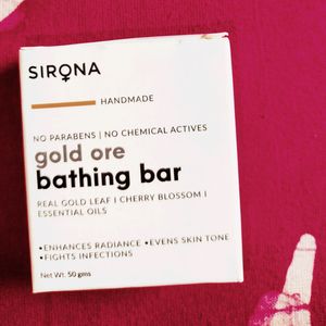 Sirona Gold Ore Bathing Bar 50 Gm