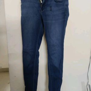 Lee Cooper Blue Midrise Denim Jeans