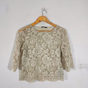 Tan Casual Top (Women's)