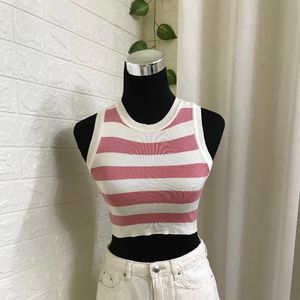 ZARA Strips Tank Top