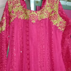 Heavy Work Anarkali Set