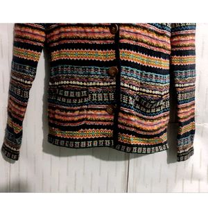 Soft Woolen Cardigan Sweater For women's