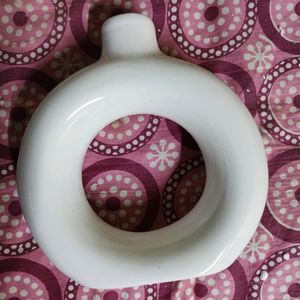 New Beautiful Ceramic White Vase