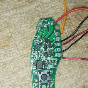 high speed hand fan motor with module