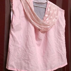 Pink Sleevless Top