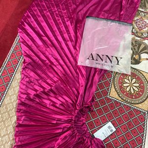 Anny Pink Off Shoulder Dress