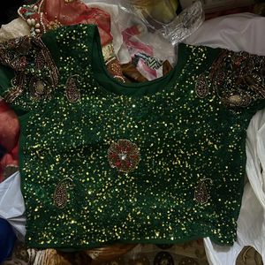 Green Blouse Gurleen Ka