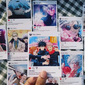 Jujutsu Kaisen Gojo Insta Photocards