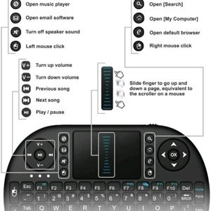 Mini RGB Keyboard Connectable With All Device