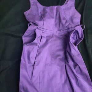 Cadbury Purple Korean Mini Dress