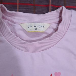 Gini & Jony sweatshirt for kids girls 9 -10 year's MAKE COMBO AND ENJOY THE FREE SHIPPING