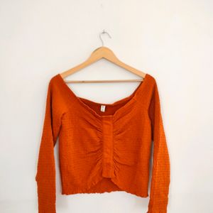 Rust Casual Top (Women's)