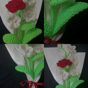 Crochet Rose 🌹 BOUQUET 💐🌹