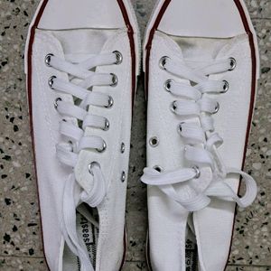 White Converse Shoes