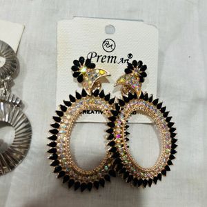 3 Earrings For 250