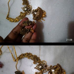 Necklace With Earrings