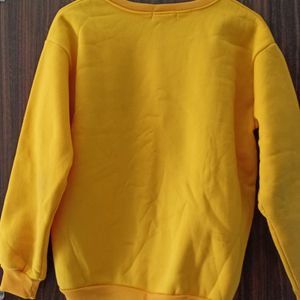 Men's Round Neck Sweater,Thickening,Warm, Size(S)