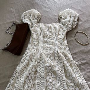 Beautiful And Elegant White Dress