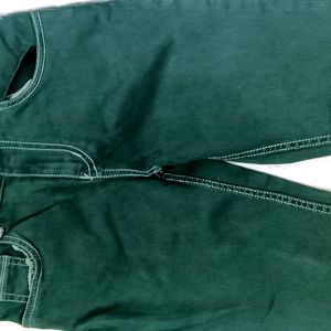 Jeans Size 30 Dark Green For Women