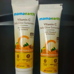 Mama Earth Vitamin C Glow Sunscreen