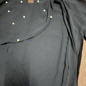 Black Pearl Full Sleeves Top