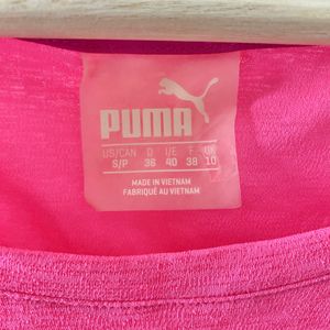 Puma Neon Pink Loose Sports Tshirt