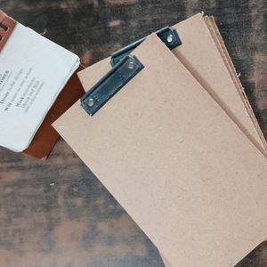 wooden clipboards hardboard Pack of 6