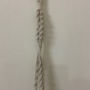 2 Macrame Plant Hangers