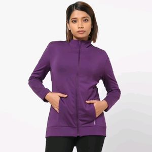 PURPLE long Sleeve Jacket