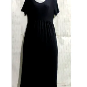 Black Long Dress For women's